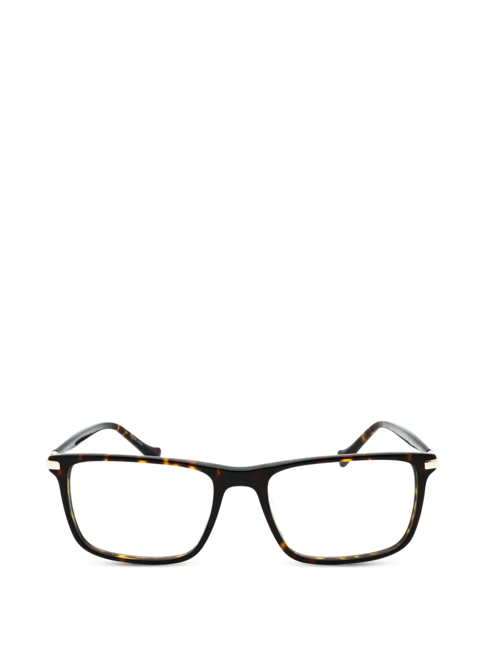 LUCKY BRAND D412 tortoise-shell rectangle-frame glasses