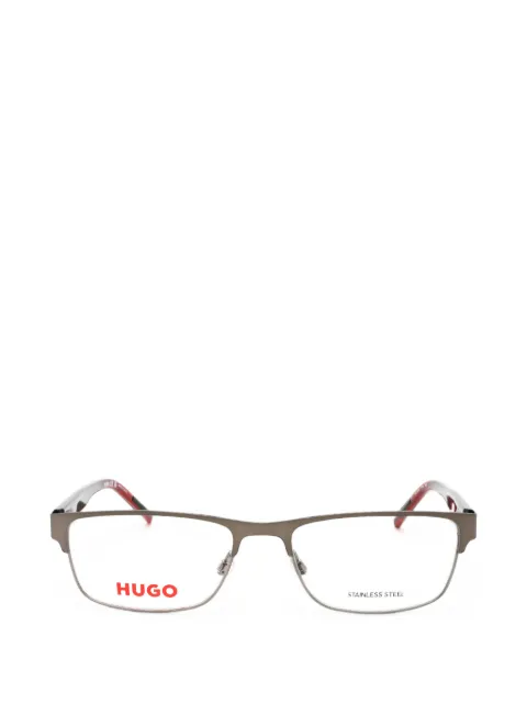 HUGO rectangle-frame glasses