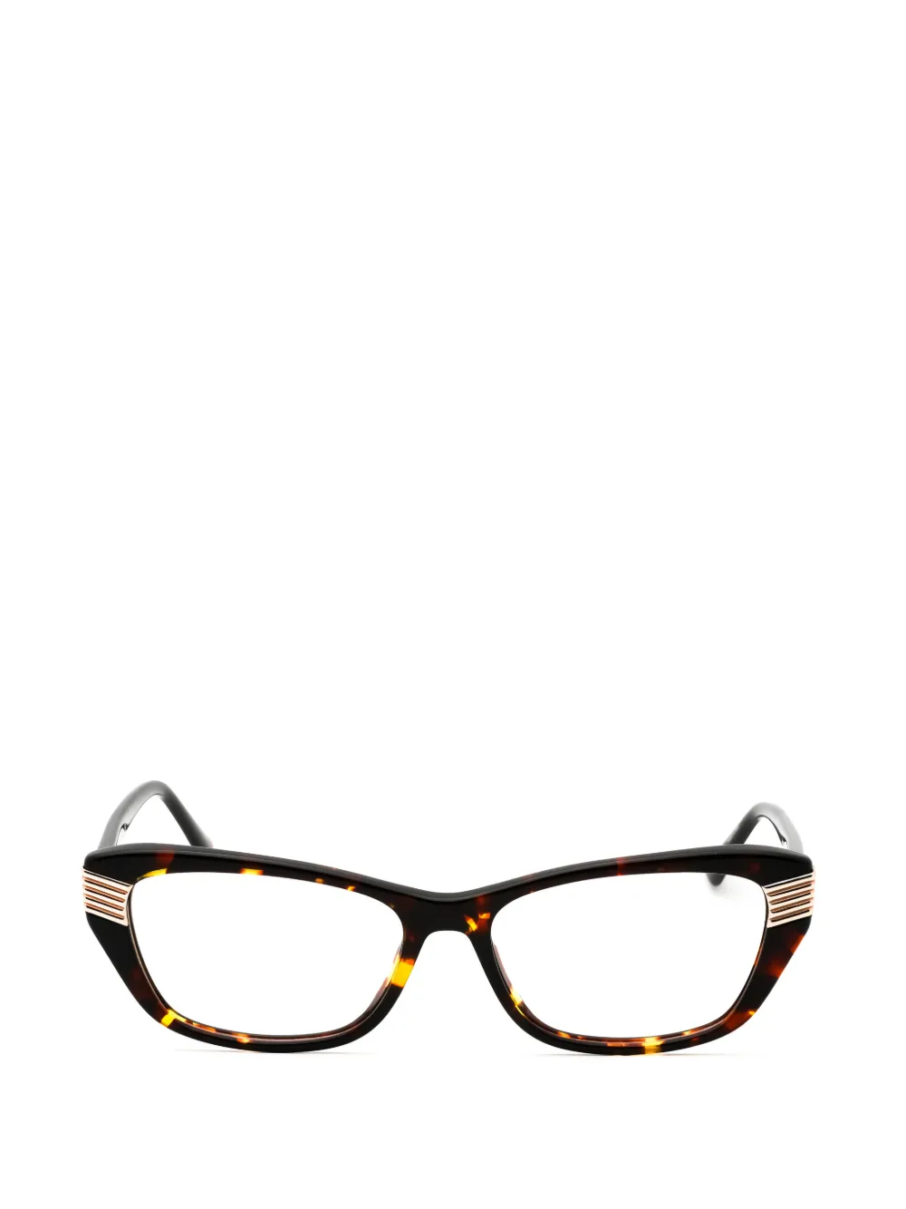 MARCIANO by GUESS tortoiseshell-effect rectangle-frame glasses