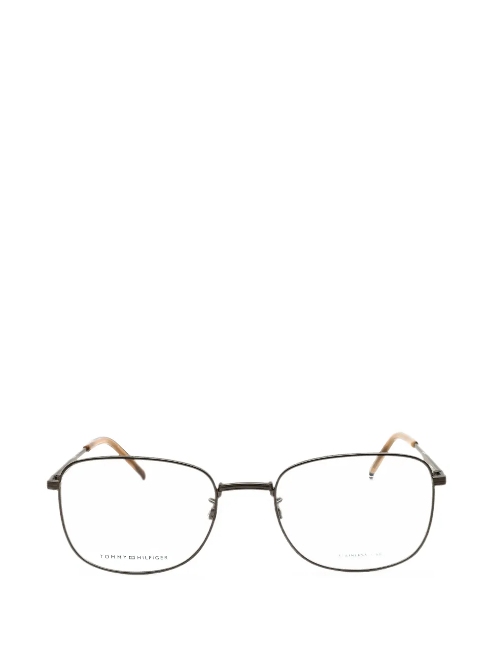 Tommy Hilfiger geometric-frame glasses - Grigio