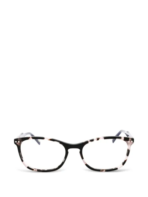 Levi's tortoiseshell-effect oval-frame glasses