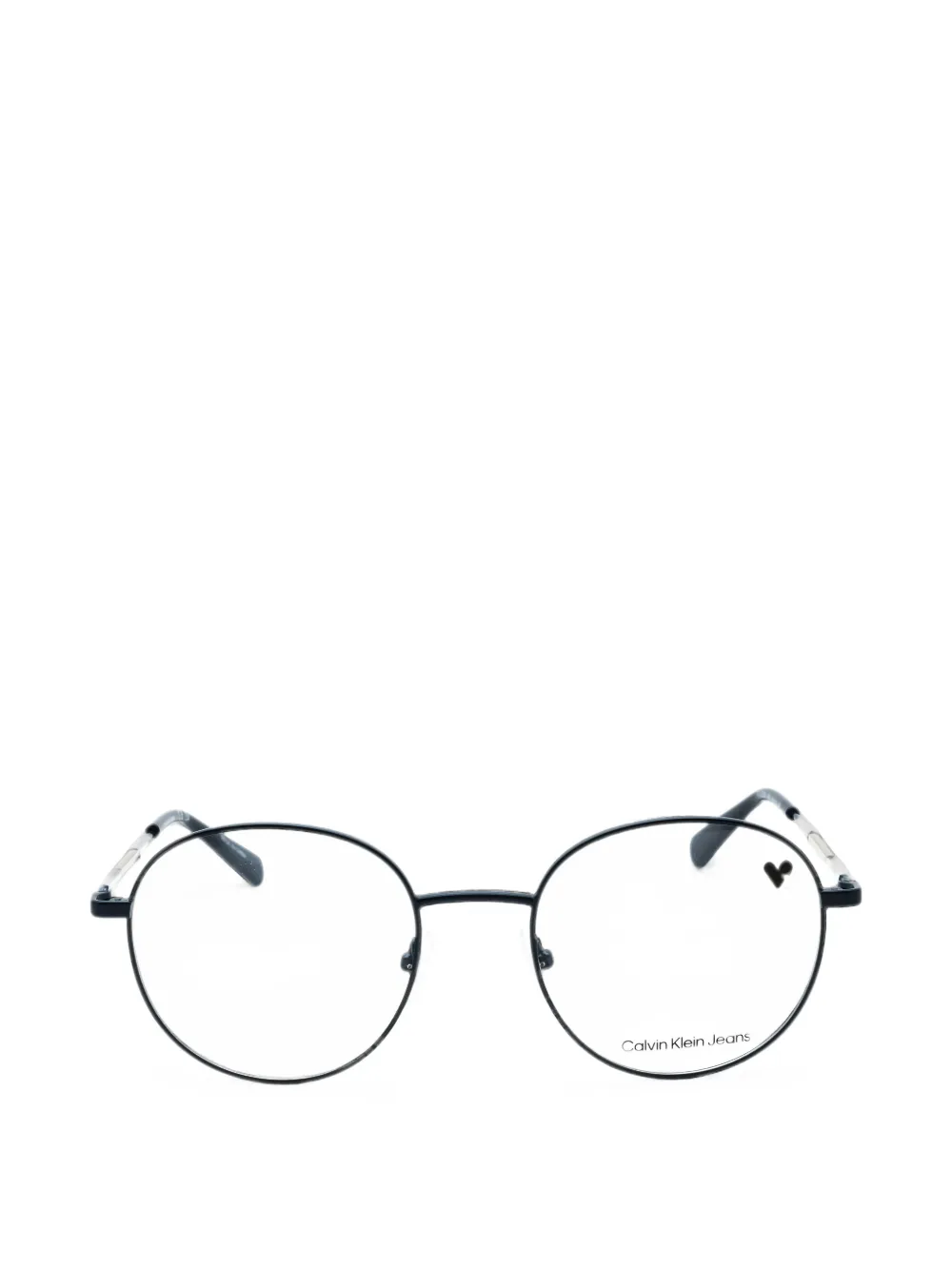 Calvin Klein Jeans round-frame glasses - Nero