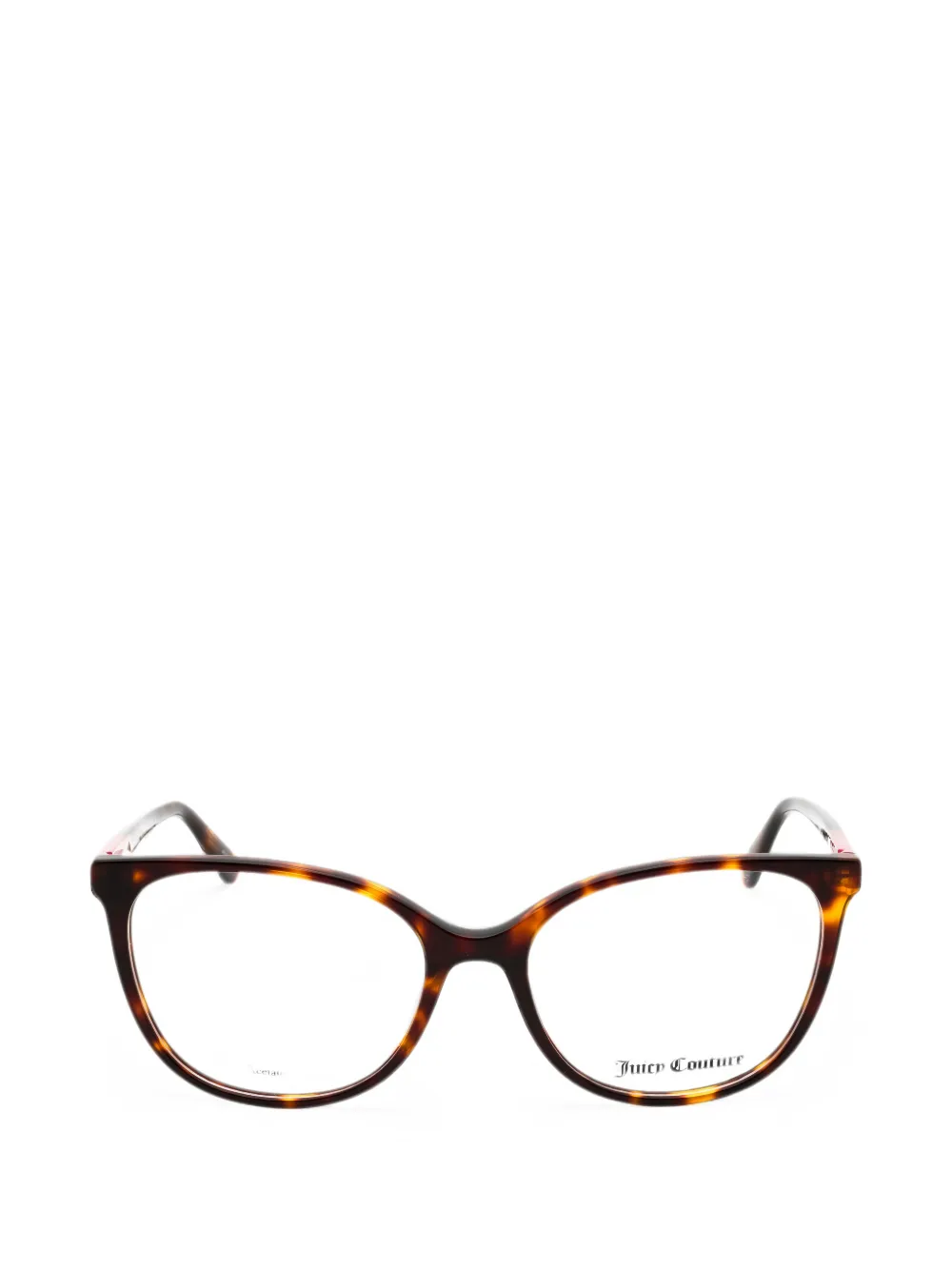 Juicy Couture tortoiseshell-effect cat-eye frame glasses - Marrone