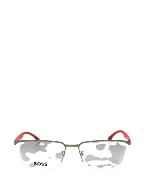 BOSS rectangle-frame glasses