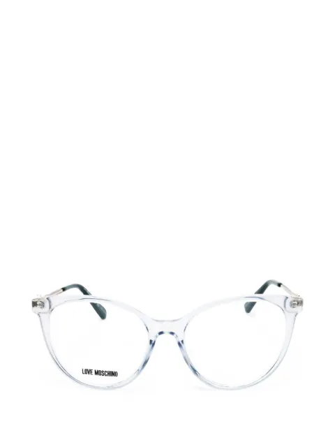 Love Moschino round-frame glasses