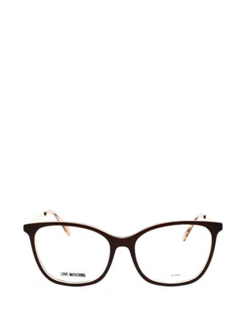 Love Moschino rectangle-frame glasses