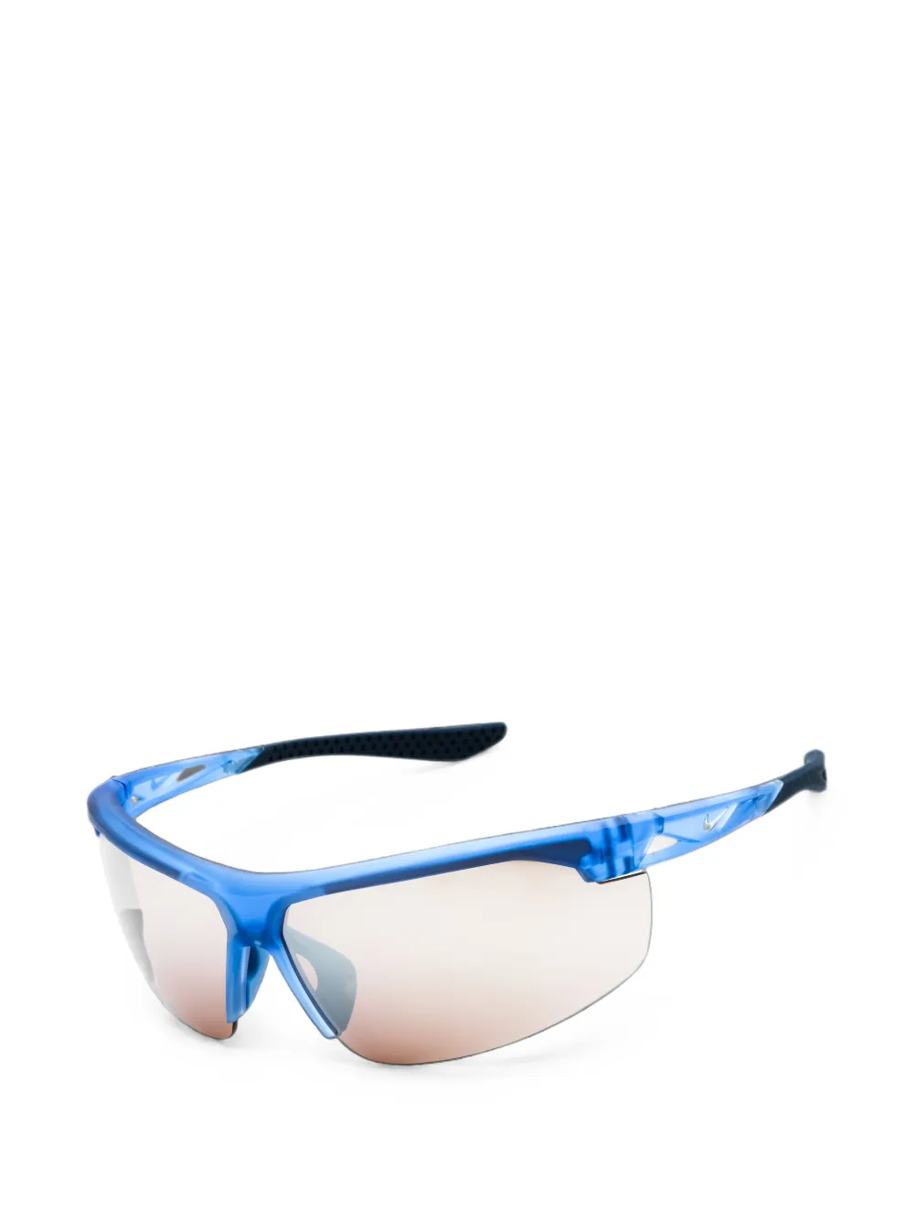 Nike logo-detail sunglasses Blauw