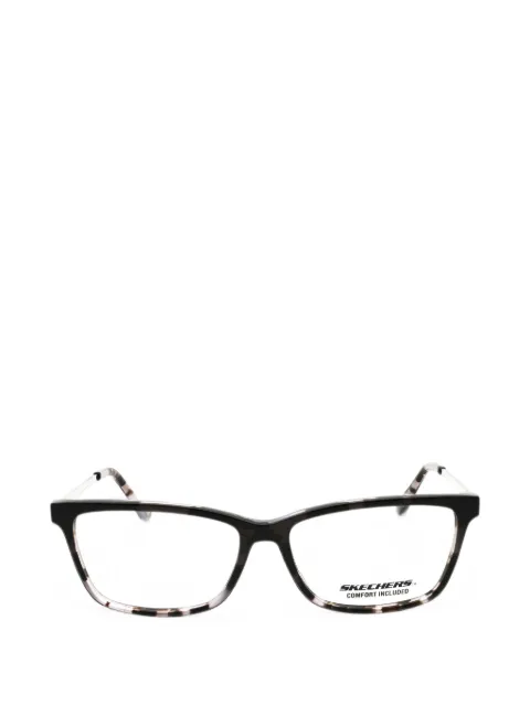 Skechers rectangle-frame glasses