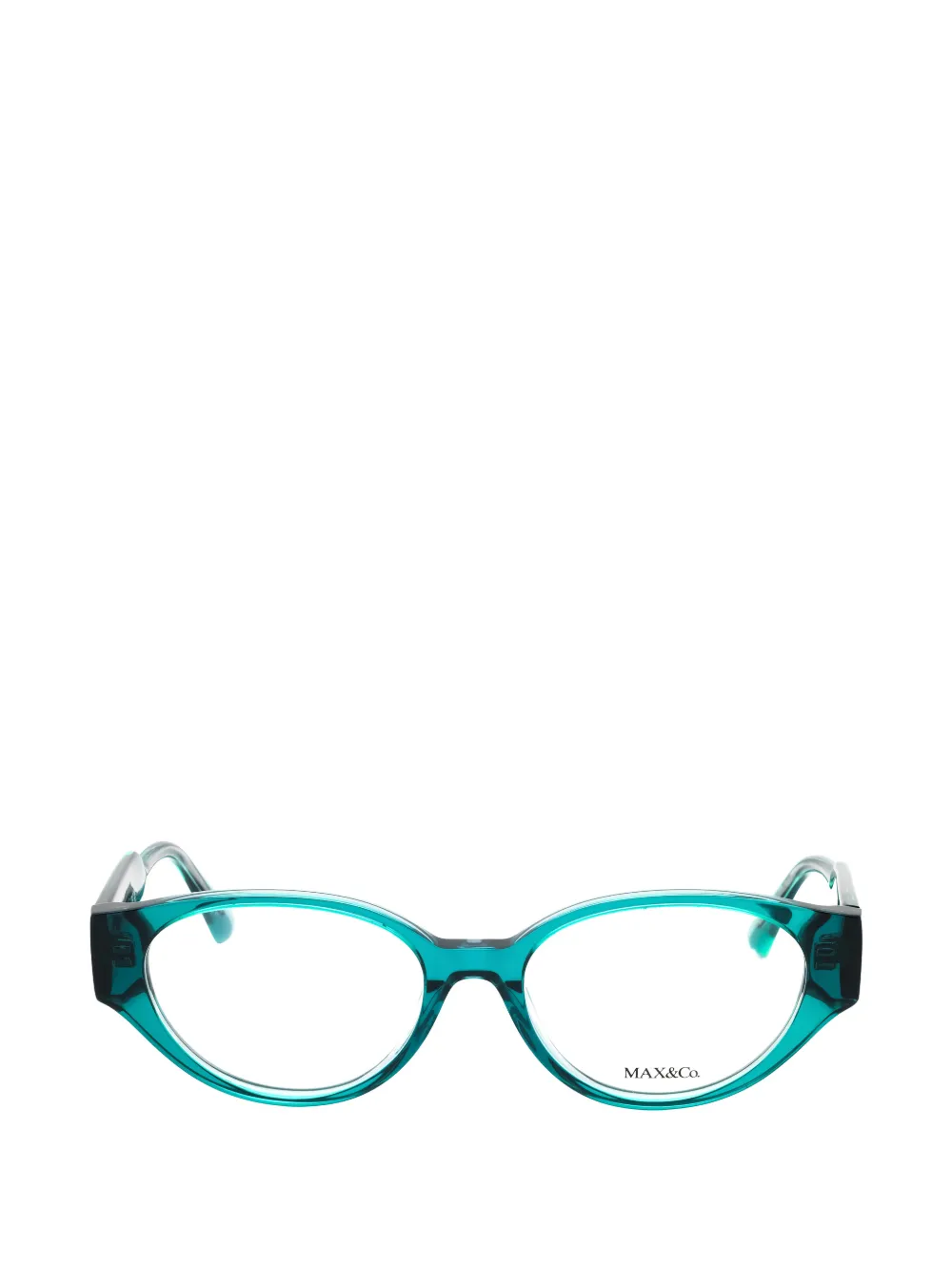 MAX&Co. oval-frame glasses - Verde