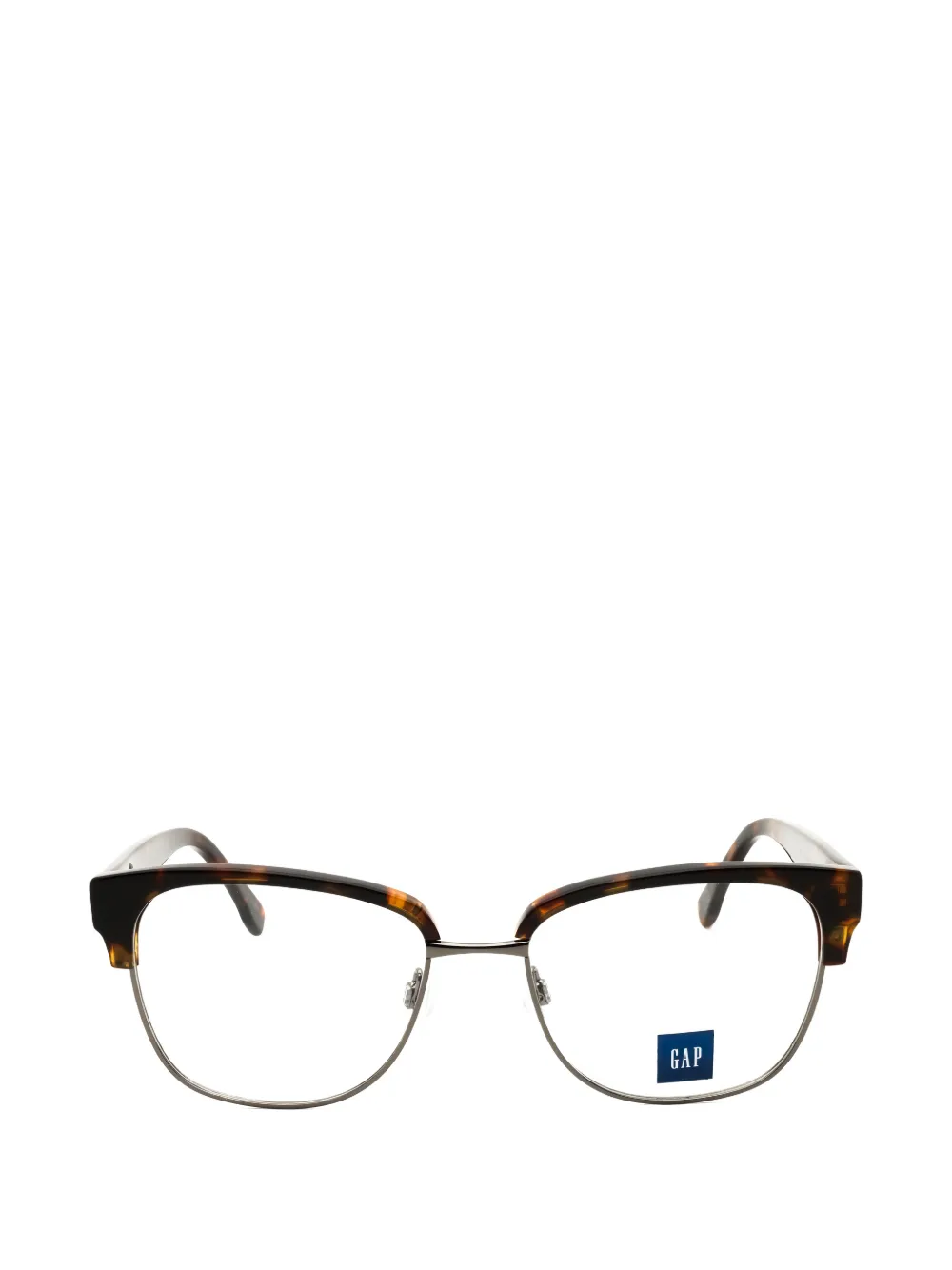GAP tortoiseshell-effect rectangle-frame glasses