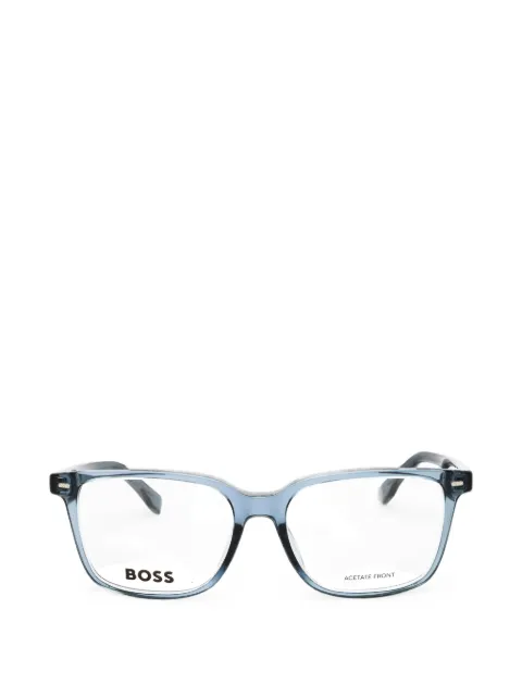 BOSS rectangle-frame glasses