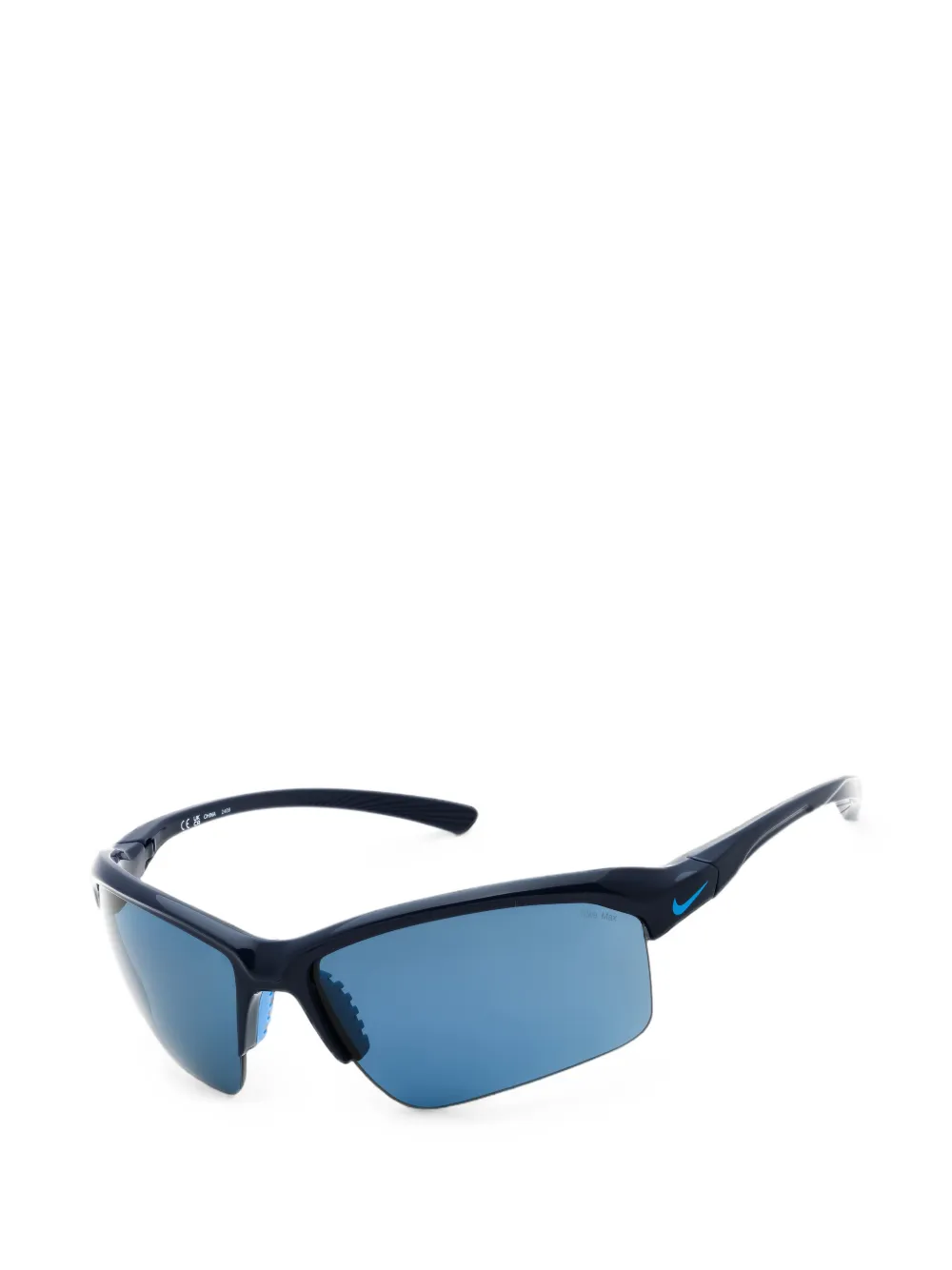 Nike Skylon Rise wraparound sunglasses Blauw