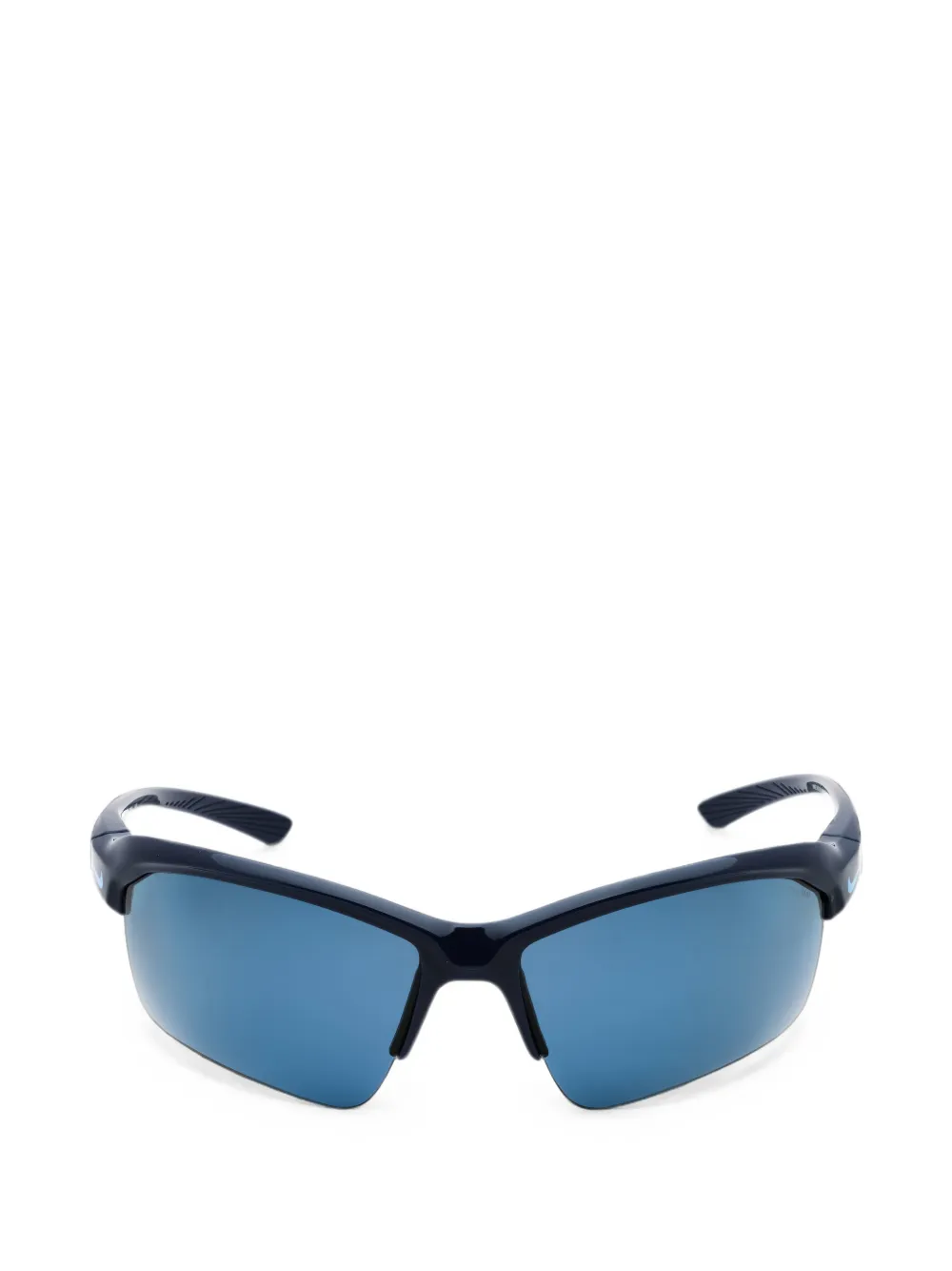 Nike Tempest Mirrored wraparound sunglasses Zwart