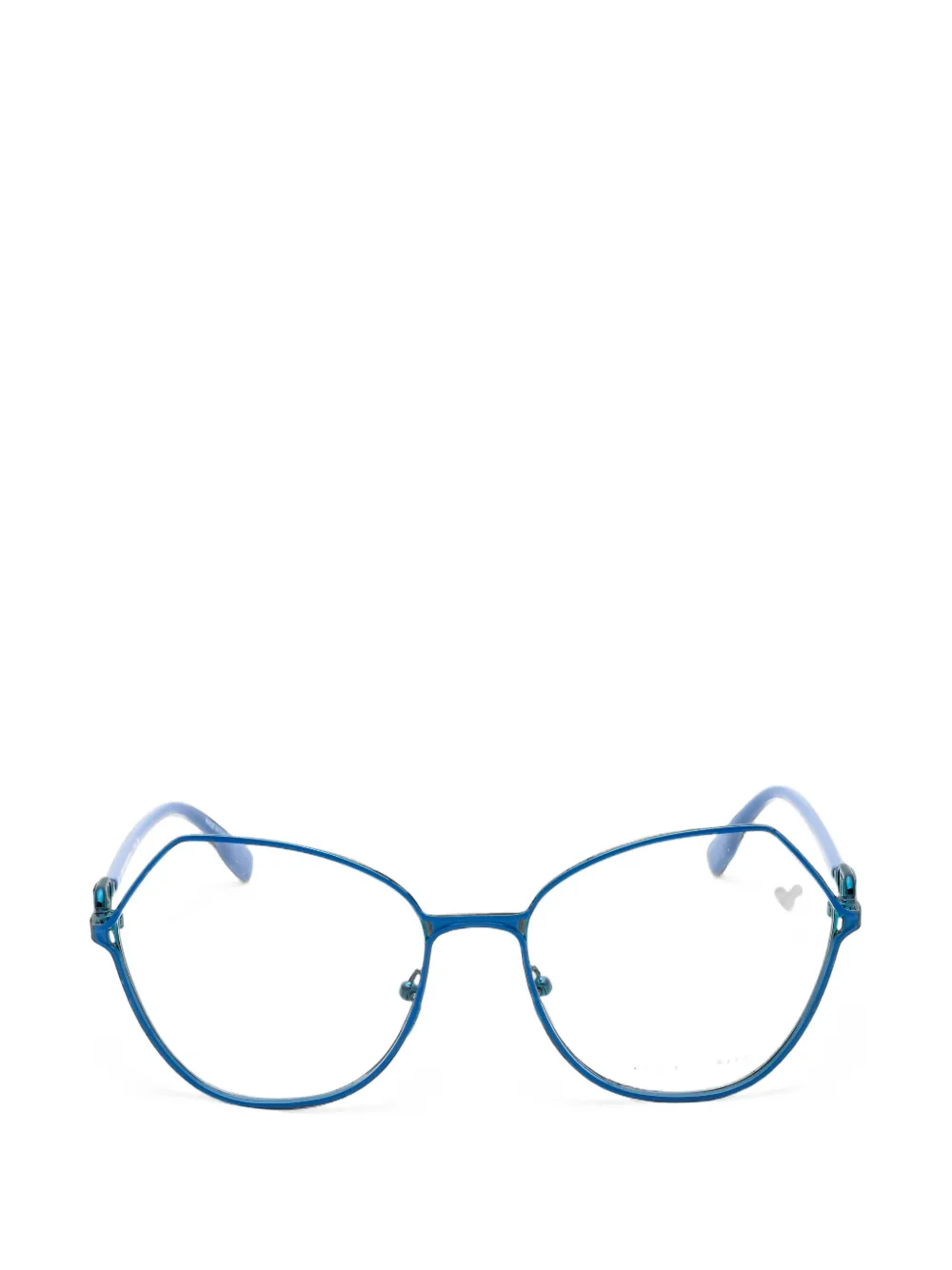 Karl Lagerfeld geometric-frame glasses - Blu