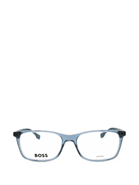 BOSS rectangle-frame glasses