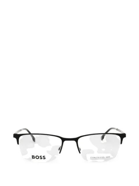BOSS rectangular-frame glasses