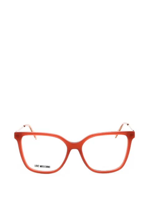 Love Moschino rectangle-frame glasses