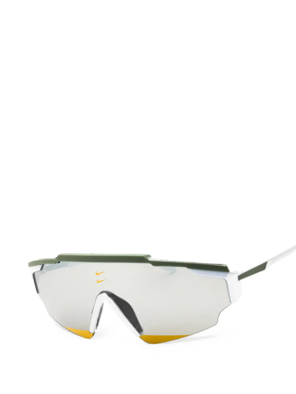 Nike Marquee Edge geometric-frame sunglasses Wit