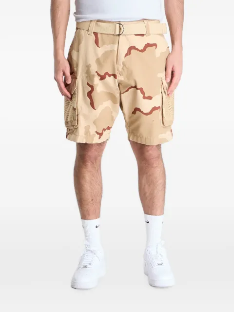 Alpha Industries camouflage-print cargo shorts
