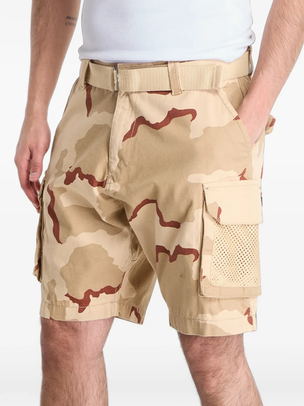 Alpha Industries camouflage-print cargo shorts Veelkleurig