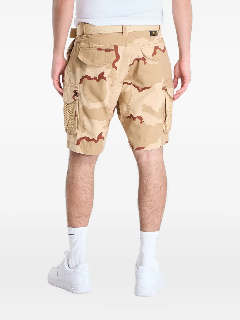 Alpha Industries camouflage-print cargo shorts Veelkleurig