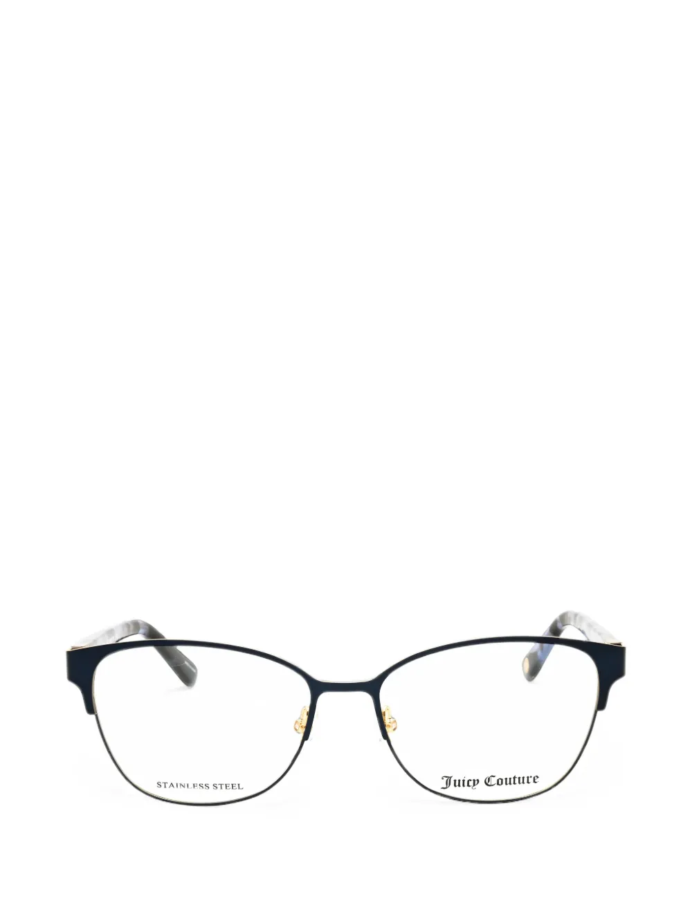 Juicy Couture rectangle-frame glasses - Blu