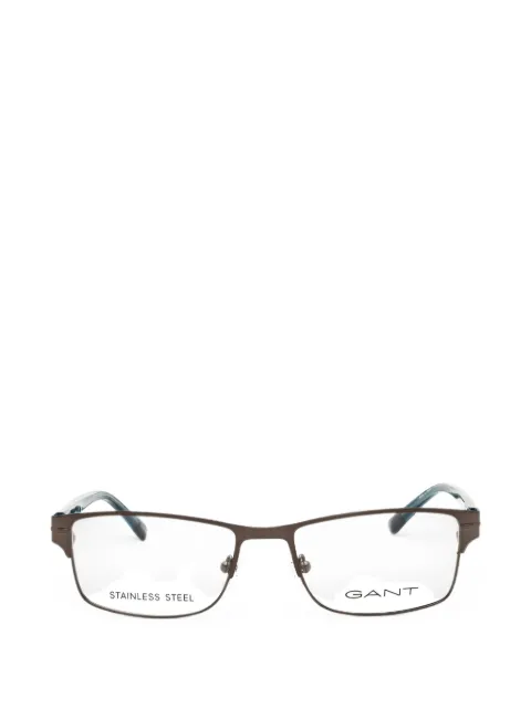 Gant rectangle-frame glasses