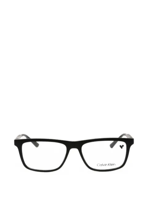 Calvin Klein rectangle-frame glasses