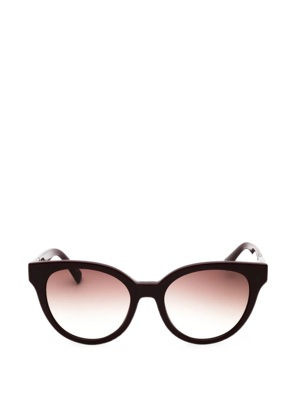 Longchamp round-frame sunglasses - Rosso