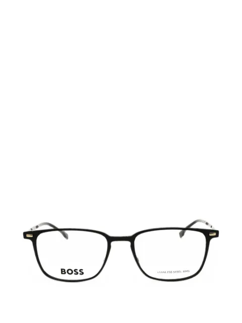 BOSS rectangle-frame glasses