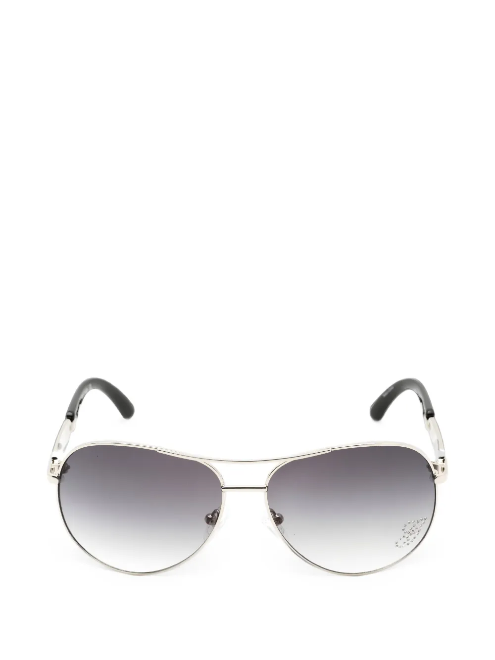 GUESS EYEWEAR gradient-lens pilot-frame sunglasses
