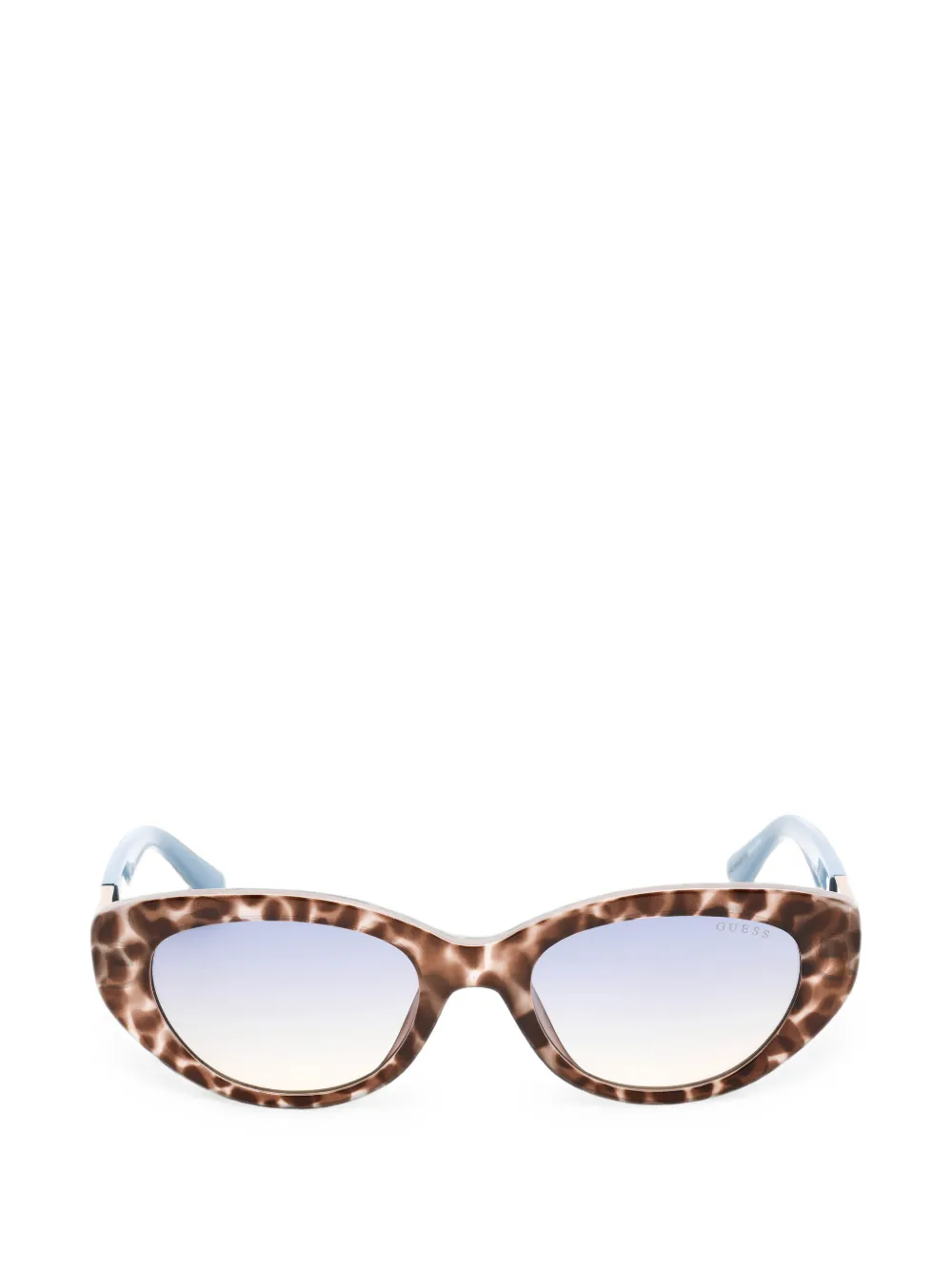 GUESS USA tortoiseshell-effect cat-eye sunglasses - Marrone
