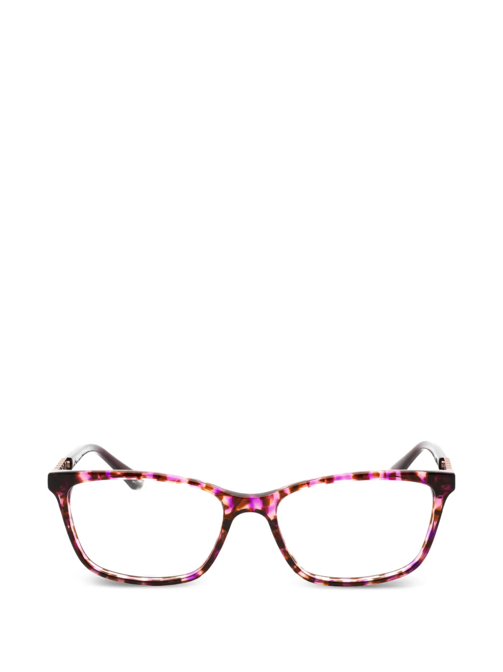 Juicy Couture tortoiseshell-effect rectangle-frame glasses