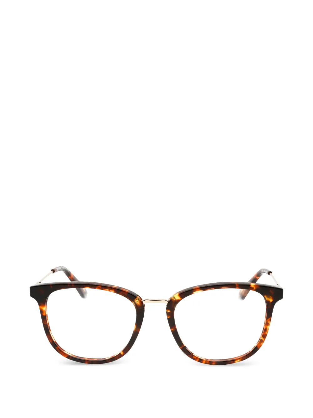 Juicy Couture tortoiseshell-effect round-frame glasses