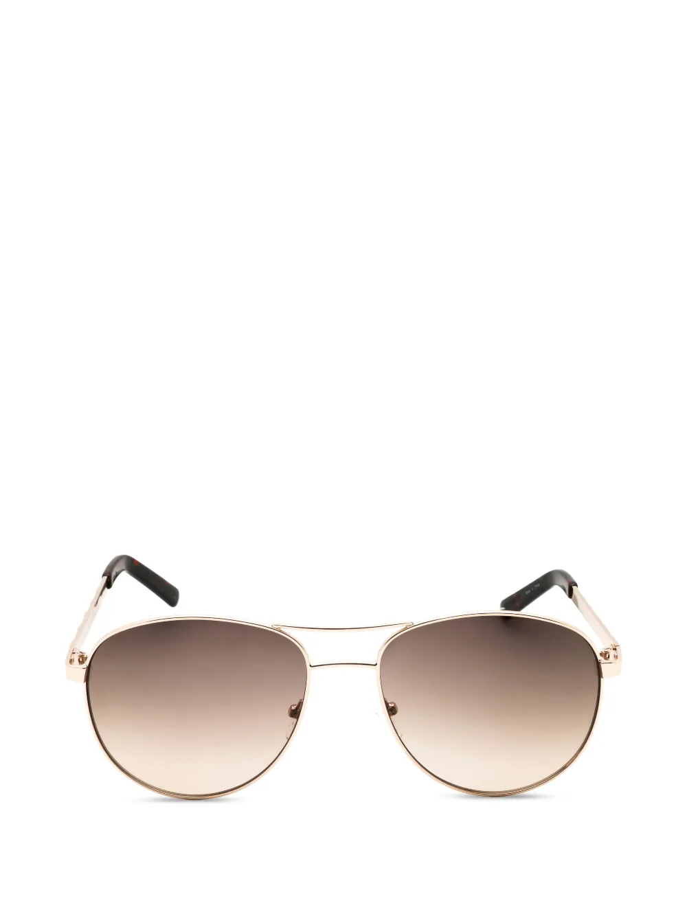 GUESS EYEWEAR crystal-embellished pilot-frame sunglasses