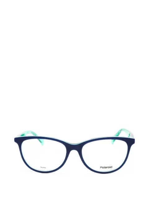 Polaroid oval-frame glasses