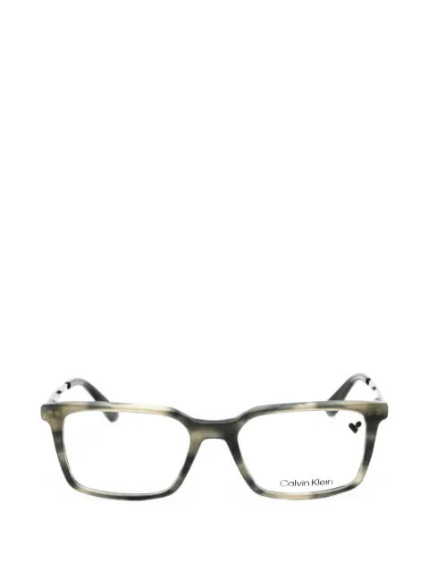 Calvin Klein rectangle-frame glasses