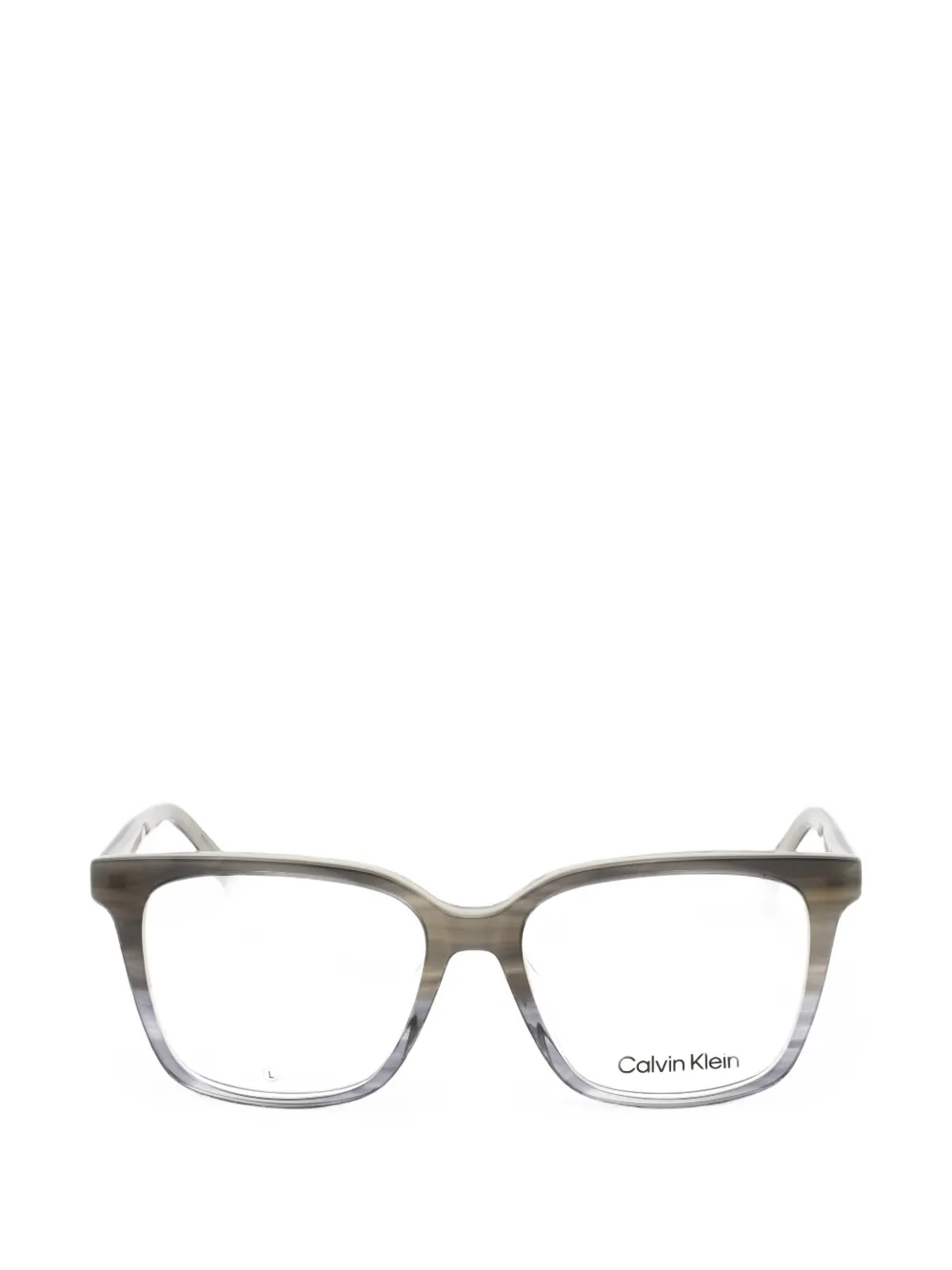 Calvin Klein rectangle-frame glasses - Grigio