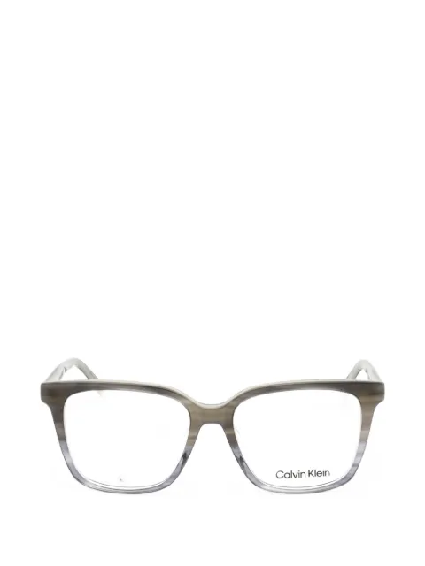 Calvin Klein rectangle-frame glasses