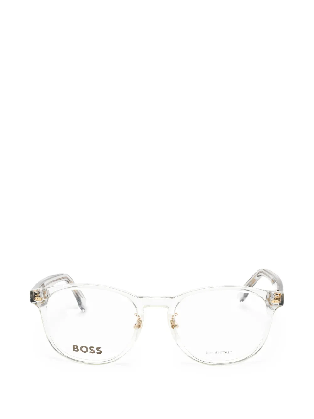 BOSS round-frame glasses | Neutrals | Image 1