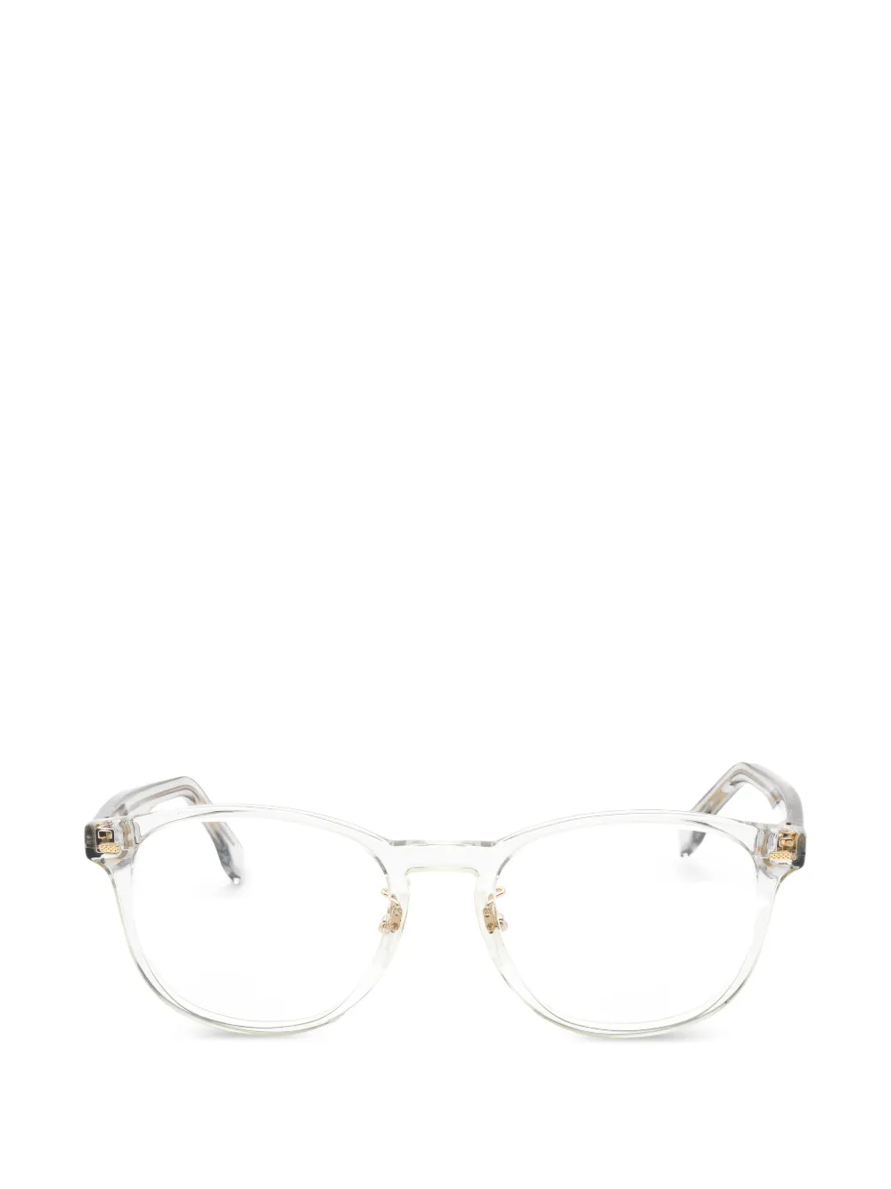 BOSS round-frame glasses
