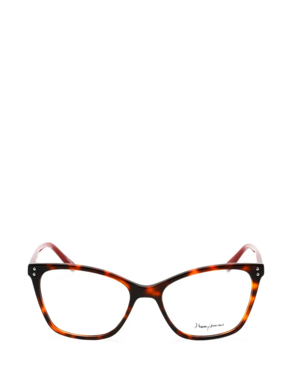 Pepe Jeans Maeve cat-eye frame glasses - Marrone