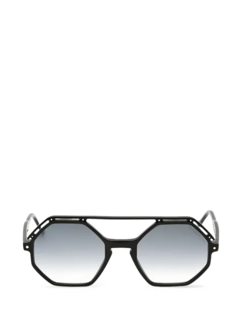 Cutler & Gross geometric-frame sunglasses