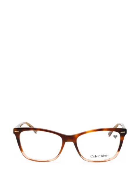 Calvin Klein rectangle-frame glasses