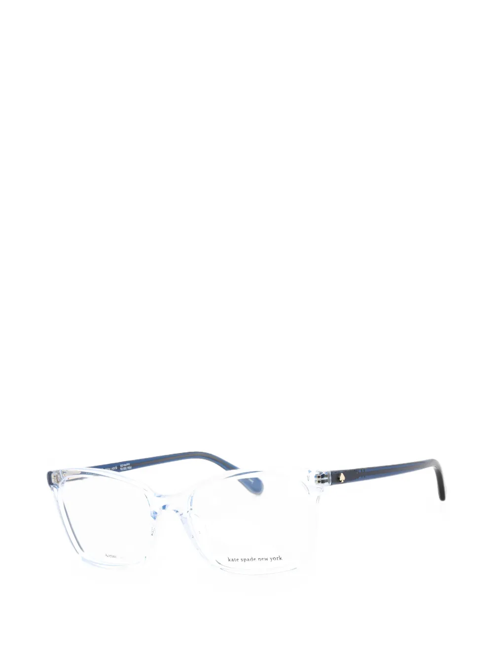 Kate Spade Wanda rectangle-frame glasses Beige