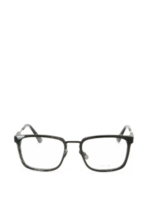 Police rectangle-frame glasses