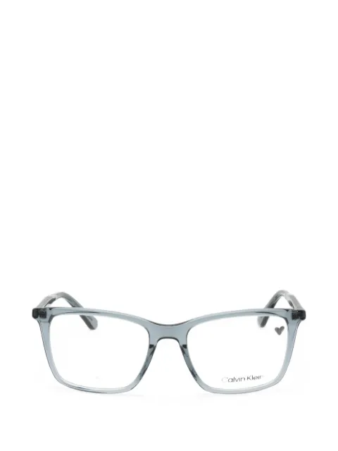 Calvin Klein rectangle-frame glasses