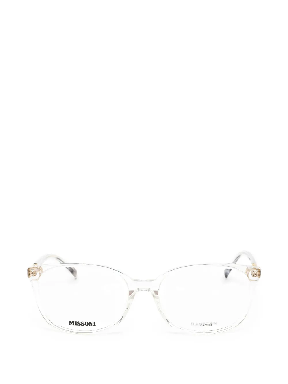 MISSONI EYEWEAR logo-lettering glasses