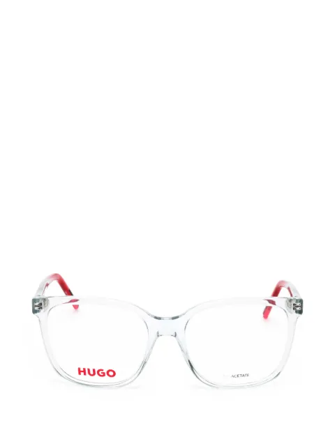 HUGO rectangle-frame glasses
