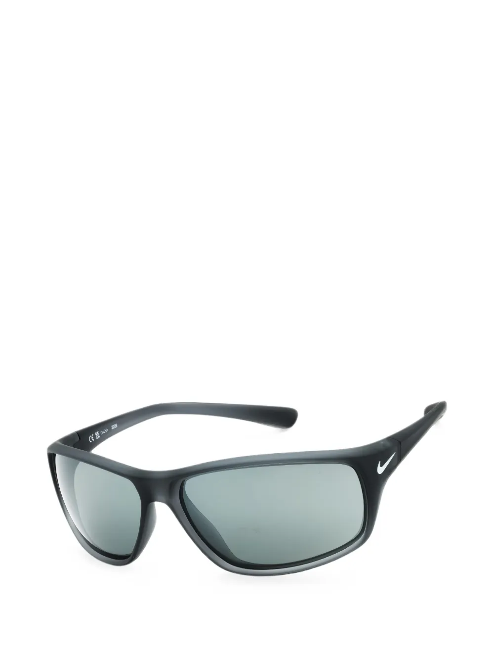 Nike Adrenaline rectangle-frame sunglasses Zwart
